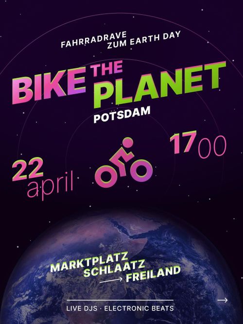 Fahrradrave BIKE THE PLANET