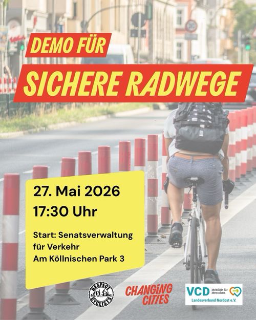 Es reicht! Suche sicheren Radweg! Demo für sichere Radwege (Auftaktveranstaltung)