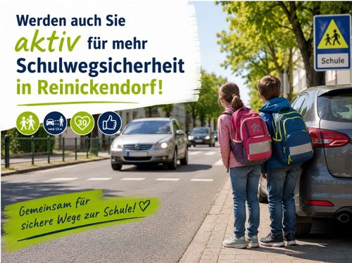 Wir trauen uns was - Schulstraßen in Reinickendorf