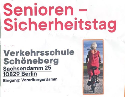 Senioren-Sicherheitstag in der Verkehrsschule
