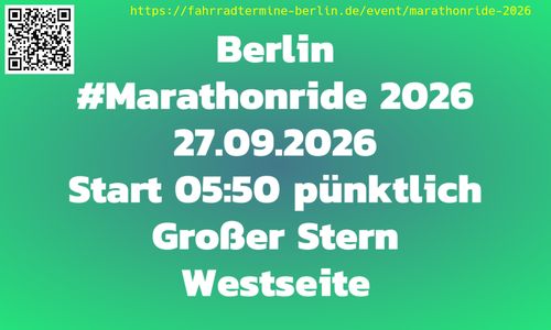 #Marathonride2026