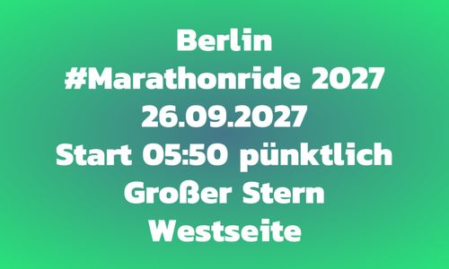 #Marathonride2027