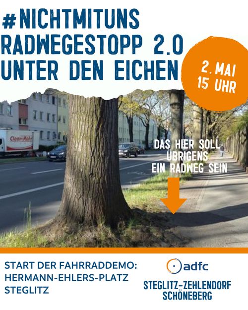 maroder Hochbordradweg Unter den Eichen