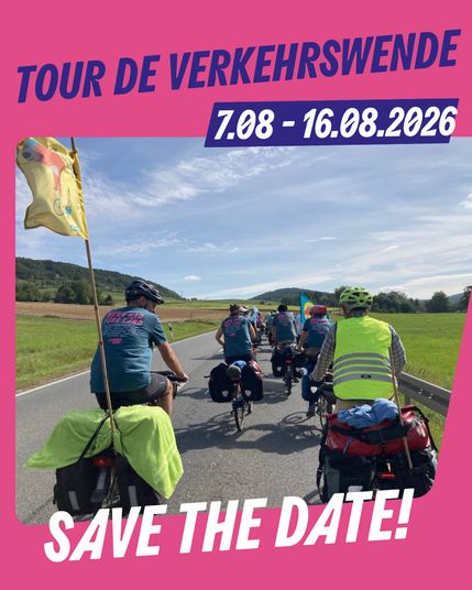 Save the date: Tour de Verkehrswende (Changing Cities e.V.)