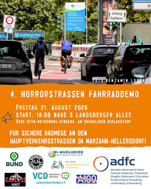 4. Horrorstraßen Demo Marzahn-Hellersdorf
