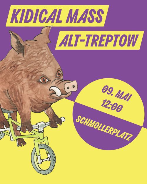 Kiddical Mass in Alt-Treptow