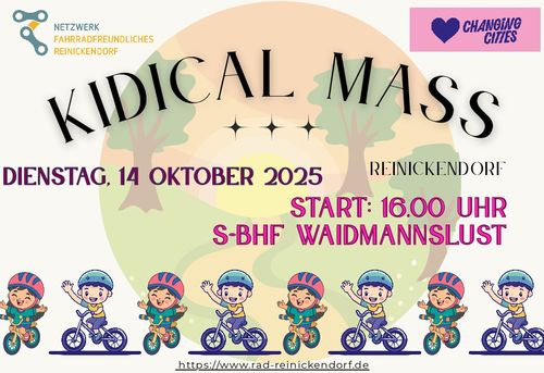 Kidical Mass in Reinickendorf